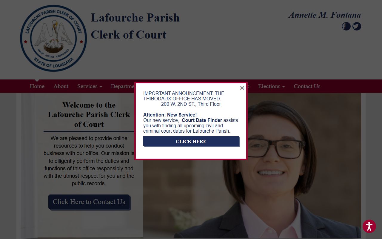 Lafourche Parish obituary records - Lafourche Parish Clerk of Court website